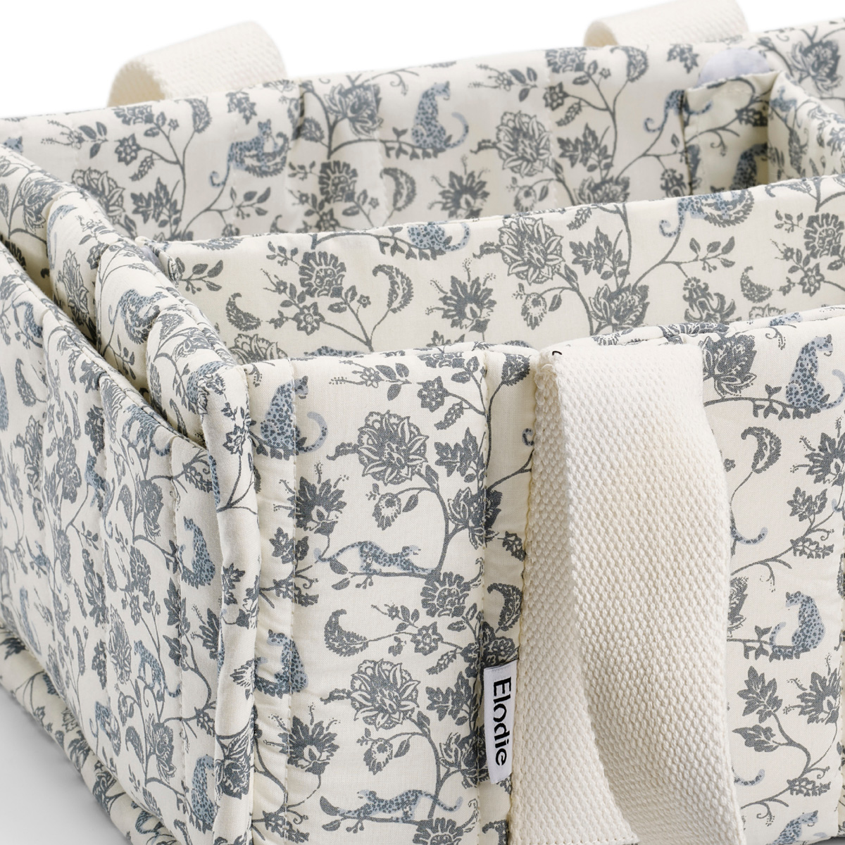 Diaper Caddy Set - Garden Leo Toile | Elodie